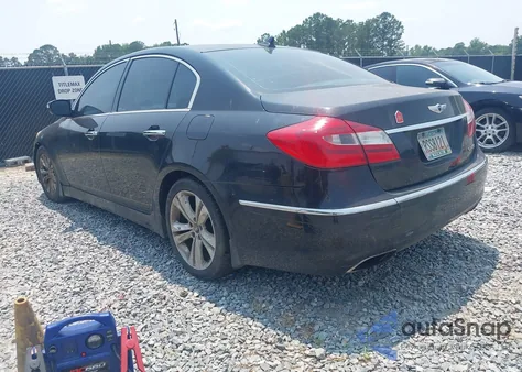 2013 Hyundai Genesis 3.8 z USA, uszkodzony, nr VIN KMHGC4DD5DU214566